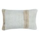 SET OF 2 - Handwoven Hemp Cushion Covers. Turkish Kilim Throw Pillows. A pair of Lumbar Pillows