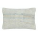 SET OF 2 - Handwoven Hemp Cushion Covers. Turkish Kilim Throw Pillows. A pair of Lumbar Pillows