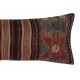 Kilim Lumbar Pillow Cover. Vintage Accent Pillow. Wool Throw Pillow. Flatweave Cushion Cover Kilim Lumbar Pillow Cover. Vintage Accent Pillow. Wool Throw Pillow. Flatweave Cushion Cover