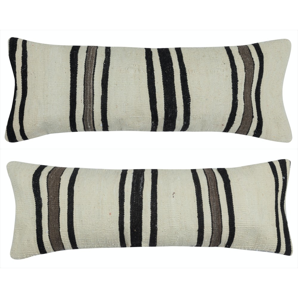 SET OF 2 - Handwoven Lumbar Pillow Covers. A pair of Kilim Accent Pillows. Turkish Throw Pillows. Wool Cushion Covers SET OF 2 - Handwoven Lumbar Pillow Covers. A pair of Kilim Accent Pillows. Turkish Throw Pillows. Wool Cushion Covers