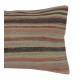 Striped Kilim Lumbar Pillow Cover. Handwoven Accent Pillow. Wool Throw Pillow. Turkish Cushion Cover Striped Kilim Lumbar Pillow Cover. Handwoven Accent Pillow. Wool Throw Pillow. Turkish Cushion Cover
