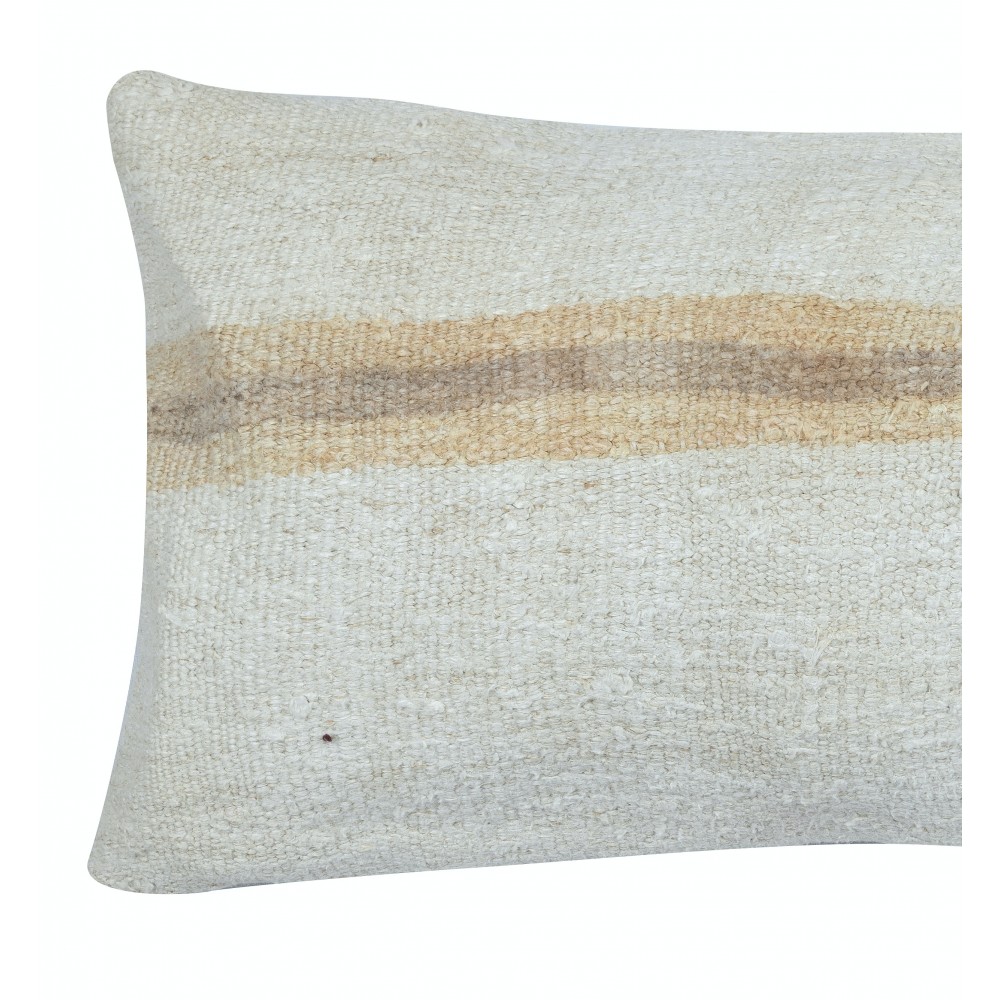 Vintage Kilim Lumbar Pillow Cover. Handwoven Accent Pillow. Cream Throw Pillow. Turkish Cushion Cover Vintage Kilim Lumbar Pillow Cover. Handwoven Accent Pillow. Cream Throw Pillow. Turkish Cushion Cover