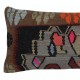 Traditional Kilim Lumbar Pillow Cover. Handwoven Turkish Accent Pillow. Wool Cushion Cover Traditional Kilim Lumbar Pillow Cover. Handwoven Turkish Accent Pillow. Wool Cushion Cover