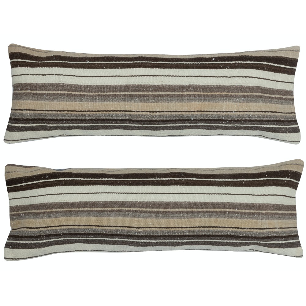 SET OF 2 - Handmade Turkish Lumbar Pillow Covers. A pair of Kilim Accent Pillows. Turkish Cushion Covers SET OF 2 - Handmade Turkish Lumbar Pillow Covers. A pair of Kilim Accent Pillows. Turkish Cushion Covers