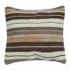 SET OF 2 - Vintage Cushion Covers. Flatweave Kilim Accent Pillows. Striped Wool Throw Pillows SET OF 2 - Vintage Cushion Covers. Flatweave Kilim Accent Pillows. Striped Wool Throw Pillows