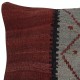 Vintage Wool Kilim Cushion Cover. Handwoven Turkish Accent Pillow. Traditional Throw Pillow Vintage Wool Kilim Cushion Cover. Handwoven Turkish Accent Pillow. Traditional Throw Pillow