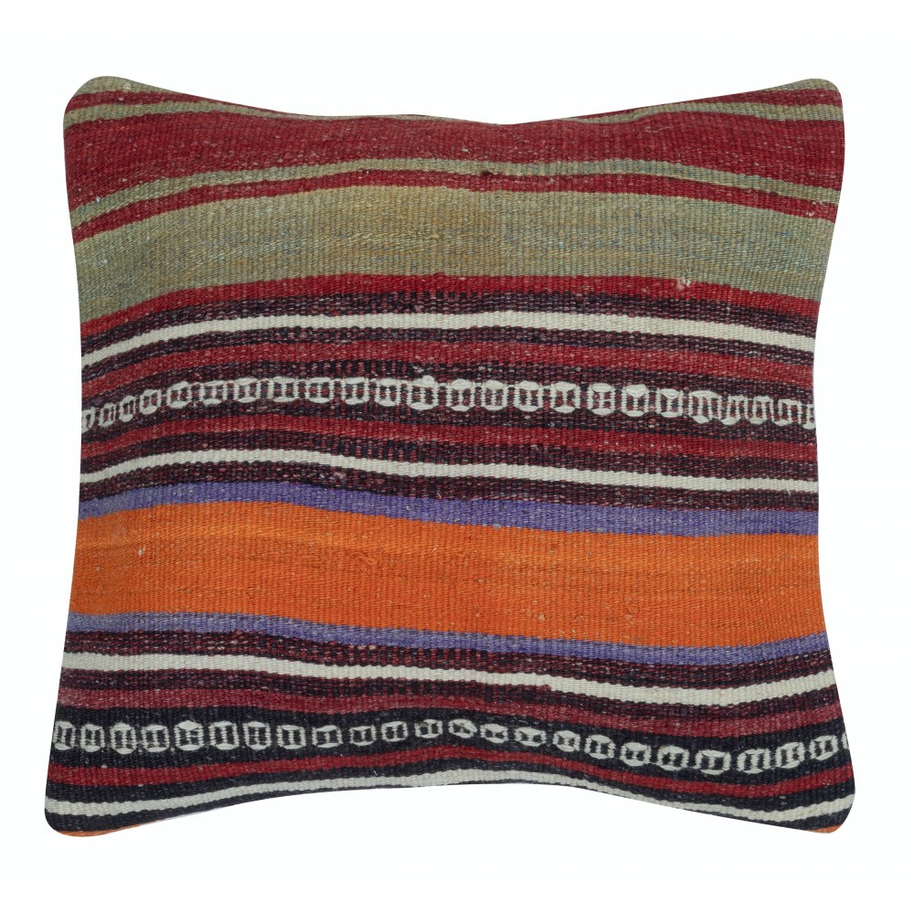 SET OF 2 - Handmade Wool Cushion Covers. Turkish Accent Pillows. Colorful Striped Throw Pillows SET OF 2 - Handmade Wool Cushion Covers. Turkish Accent Pillows. Colorful Striped Throw Pillows