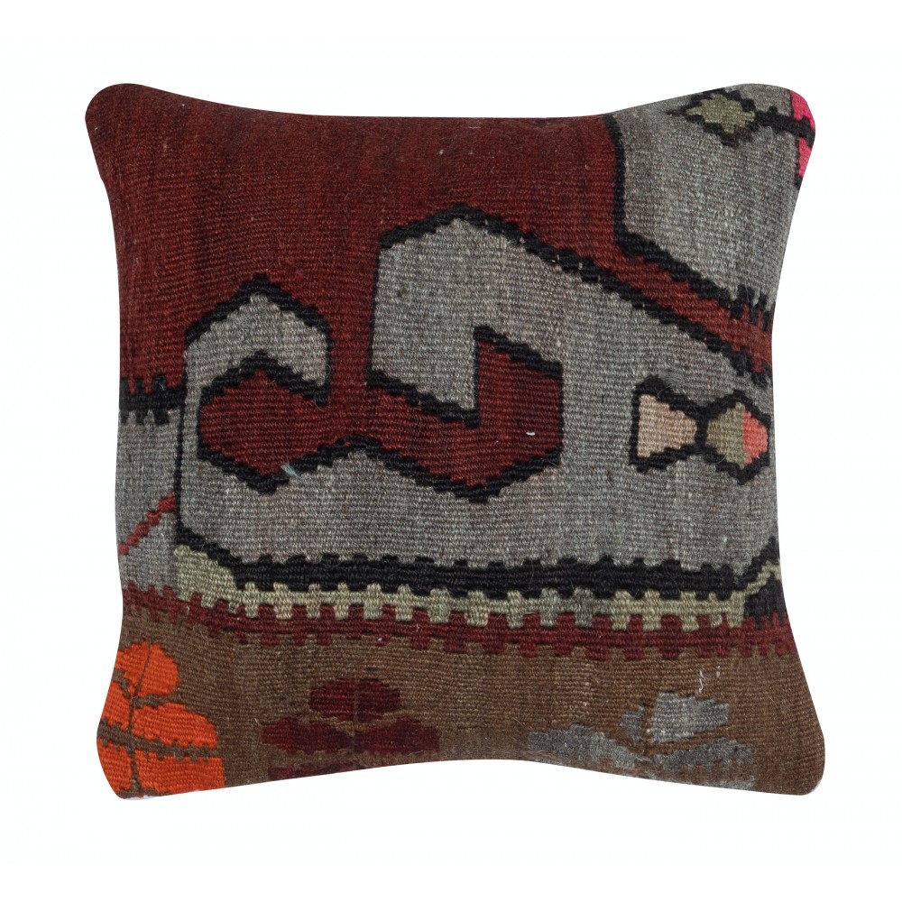 SET OF 2 - Handmade Cushion Covers. Wool Turkish Accent Pillows. Flat-Weave Throw Pillows. Pillowcases SET OF 2 - Handmade Cushion Covers. Wool Turkish Accent Pillows. Flat-Weave Throw Pillows. Pillowcases