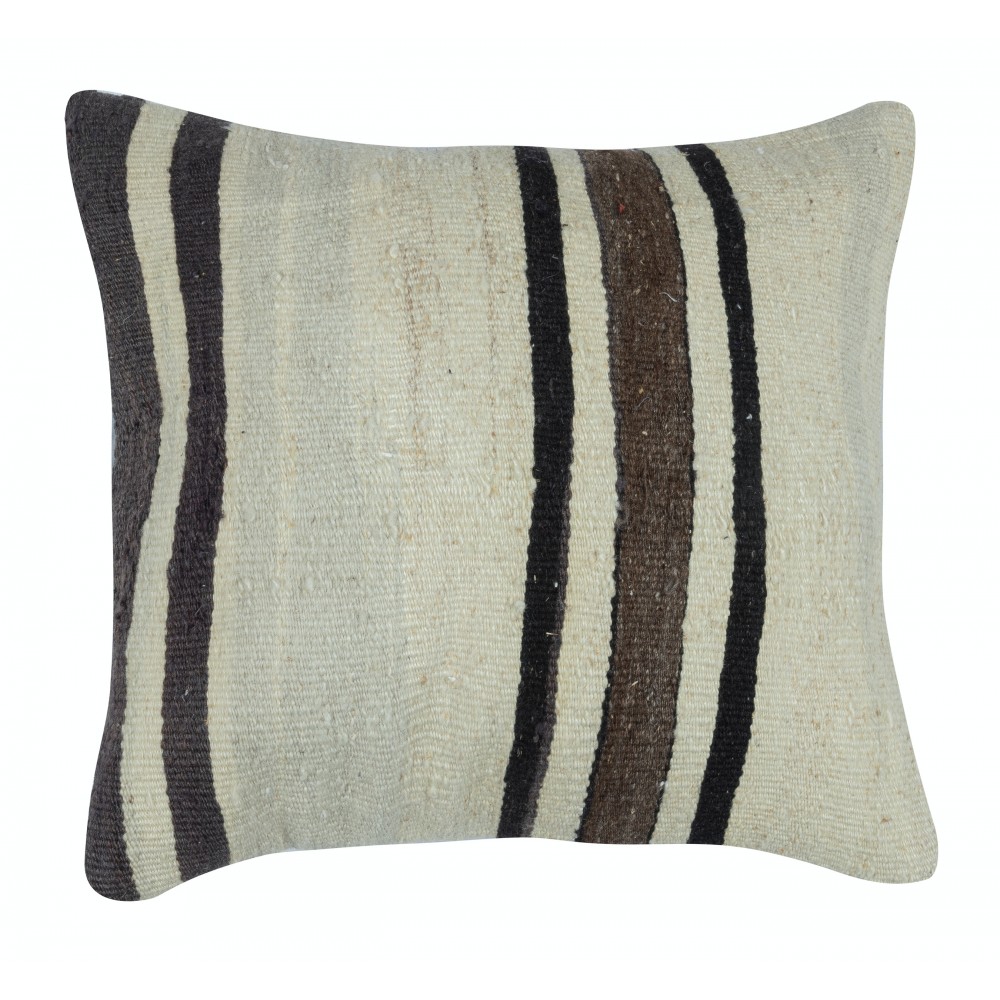 Vintage Cushion Cover. Hand-Woven Kilim Pillowcase. Turkish Accent Pillow. Wool Throw Pillow Cover Vintage Cushion Cover. Hand-Woven Kilim Pillowcase. Turkish Accent Pillow. Wool Throw Pillow Cover