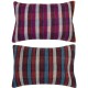 SET OF 2 - Handmade Lumbar Pillow Covers. A pair of Kilim Accent Pillows. Wool Throw Pillows. Cushion Covers SET OF 2 - Handmade Lumbar Pillow Covers. A pair of Kilim Accent Pillows. Wool Throw Pillows. Cushion Covers