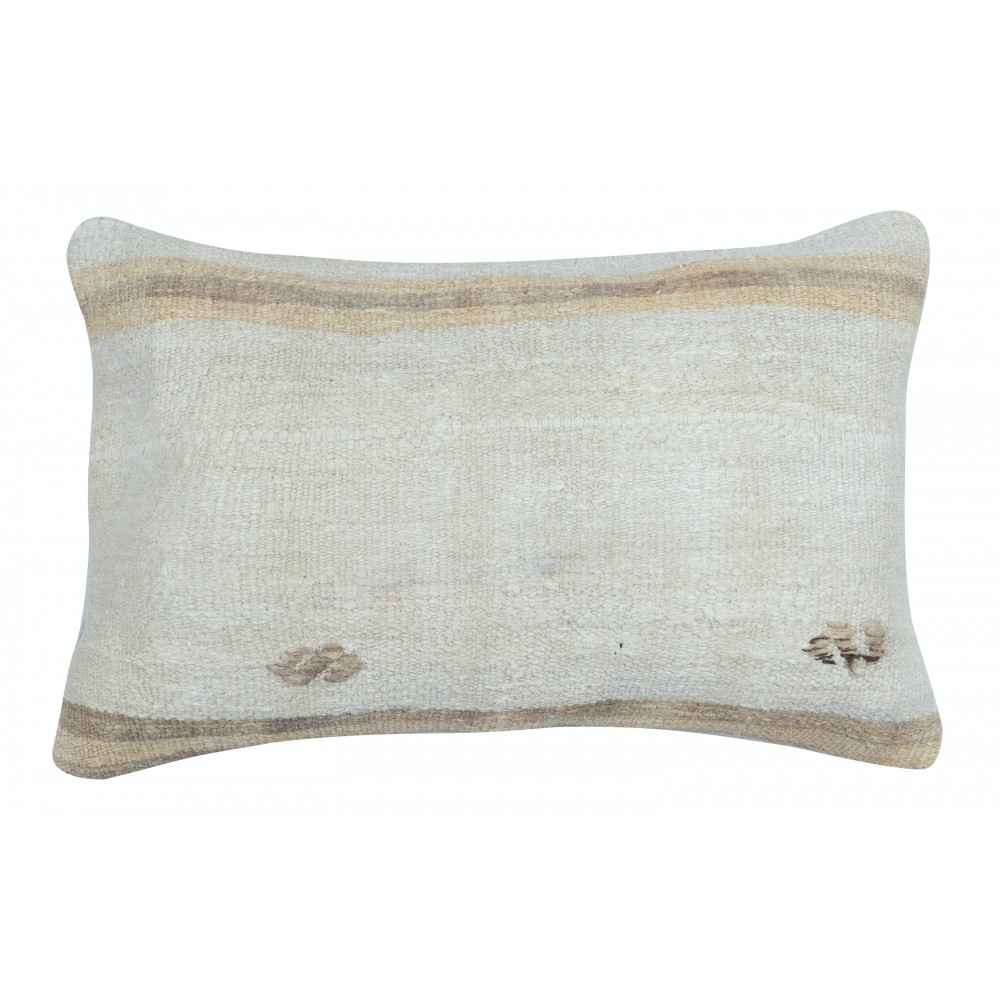 SET OF 2 - Handwoven Cushion Covers. Vintage Kilim Throw Pillows. Turkish Accent Pillows