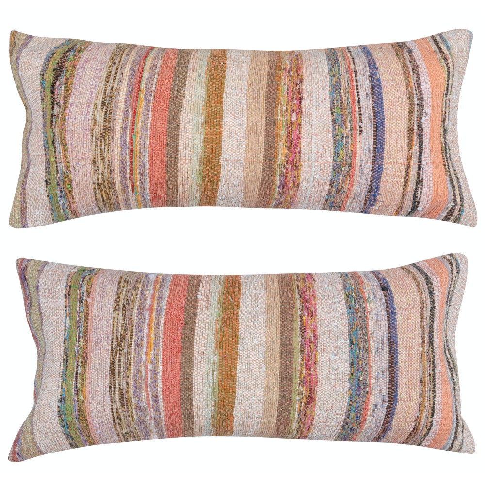 SET OF 2 - Handwoven Turkish Kilim Cushion Covers. Vintage Cotton Throw Pillows. A pair of Lumbar Pillow Covers SET OF 2 - Handwoven Turkish Kilim Cushion Covers. Vintage Cotton Throw Pillows. A pair of Lumbar Pillow Covers