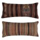 SET OF 2 - Handwoven Lumbar Pillow Covers. Ethnic Cushion Covers. Kilim Accent Pillows. Turkish Throw Pillows