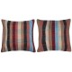 SET OF 2 - Handmade Striped Kilim Cushion Covers. Vintage Throw Pillows. A pair of Accent Pillows SET OF 2 - Handmade Striped Kilim Cushion Covers. Vintage Throw Pillows. A pair of Accent Pillows