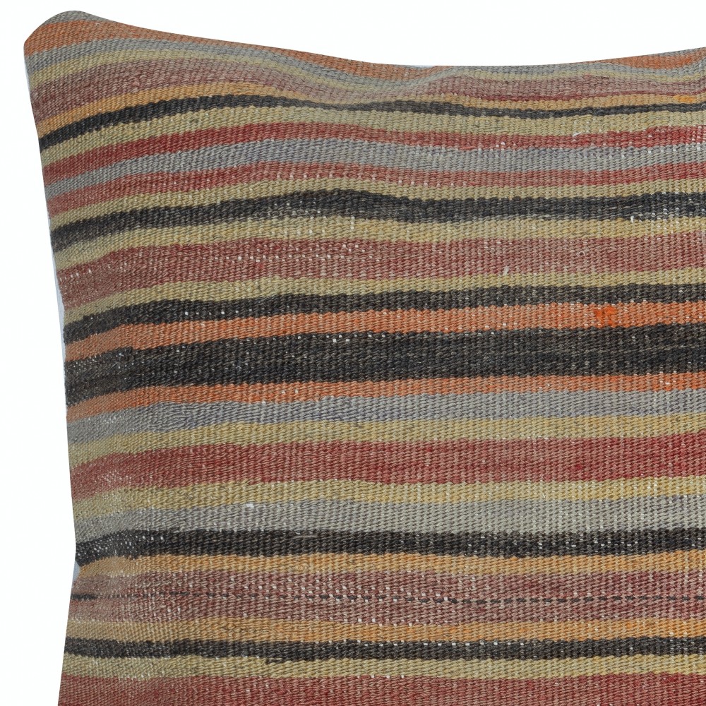 Handwoven Turkish Kilim Cushion Cover. Vintage Accent Pillow. Wool Throw Pillow Handwoven Turkish Kilim Cushion Cover. Vintage Accent Pillow. Wool Throw Pillow