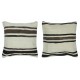 SET OF 2 - Handmade Wool Kilim Cushion Covers. Vintage Throw Pillows. A pair of Accent Pillows SET OF 2 - Handmade Wool Kilim Cushion Covers. Vintage Throw Pillows. A pair of Accent Pillows