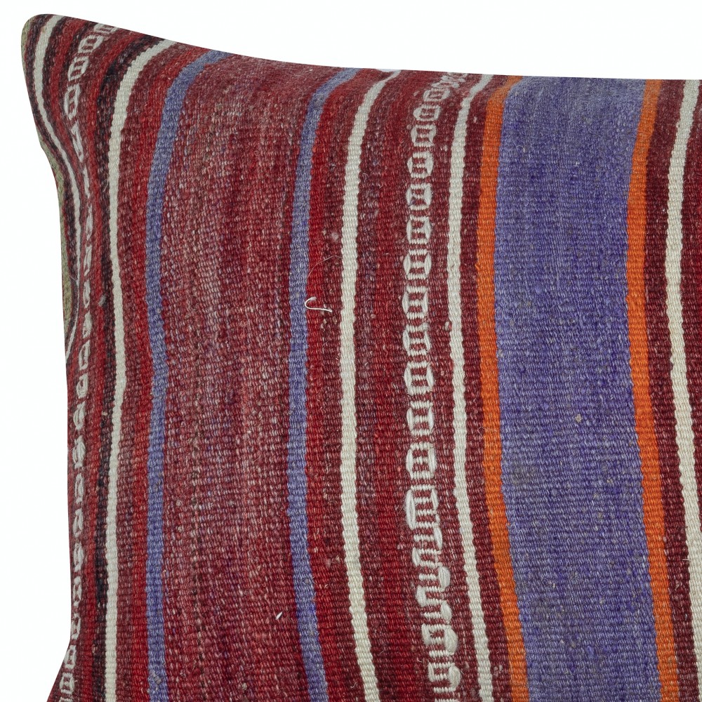 Traditional Kilim Cushion Cover. Handwoven Turkish Accent Pillow. Wool Throw Pillow Traditional Kilim Cushion Cover. Handwoven Turkish Accent Pillow. Wool Throw Pillow