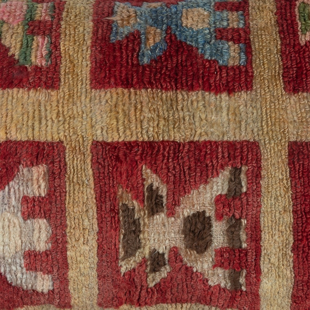 Hand-knotted Turkish Wool Rug Cushion Cover. Rustic Throw Pillow. Home Gift. Accent Pillow Hand-knotted Turkish Wool Rug Cushion Cover. Rustic Throw Pillow. Home Gift. Accent Pillow