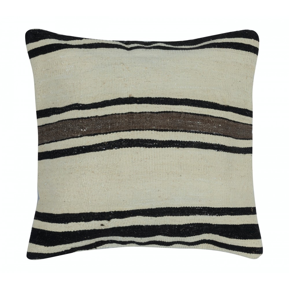 SET OF 2 - Vintage Cushion Covers. Flatweave Kilim Accent Pillows. Wool Striped Throw Pillows SET OF 2 - Vintage Cushion Covers. Flatweave Kilim Accent Pillows. Wool Striped Throw Pillows