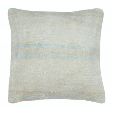 Vintage Kilim Accent Pillow Cover. Handwoven Turkish Cushion. Hemp Throw Pillow
