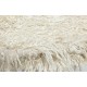 Vintage Handmade Shag Pile Rug Made of Natural Beige Mohair Wool Vintage Handmade Shag Pile Rug Made of Natural Beige Mohair Wool