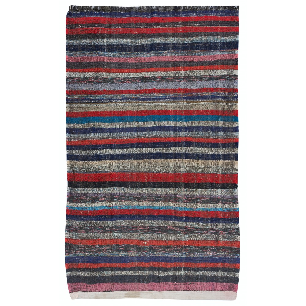 Adjustable Flat-Weave Turkish Kilim. Handmade Vintage Cotton Rag Rug. Flat-Weave Carpet Adjustable Flat-Weave Turkish Kilim. Handmade Vintage Cotton Rag Rug. Flat-Weave Carpet