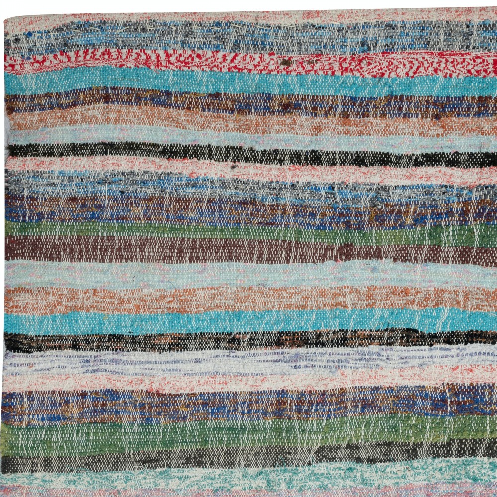 Vintage Turkish Runner Rug, Handwoven Hallway Kilim Rag Rug, Multicolor Striped Long Hallway Rug Vintage Turkish Runner Rug, Handwoven Hallway Kilim Rag Rug, Multicolor Striped Long Hallway Rug