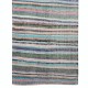 Vintage Turkish Runner Rug, Handwoven Hallway Kilim Rag Rug, Multicolor Striped Long Hallway Rug Vintage Turkish Runner Rug, Handwoven Hallway Kilim Rag Rug, Multicolor Striped Long Hallway Rug