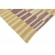 Vintage Multicolor Kilim. Handwoven Turkish Cotton Rag Rug. Adjustable Size Vintage Multicolor Kilim. Handwoven Turkish Cotton Rag Rug. Adjustable Size