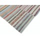 Handmade Turkish Kilim. Vintage Cotton Rag Rug. Multicolored Stripe Pattern Carpet Handmade Turkish Kilim. Vintage Cotton Rag Rug. Multicolored Stripe Pattern Carpet