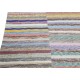 Vintage Turkish Kilim. Adjustable Handwoven Cotton Carpet. Colorful Striped Rag Rug. Bohemian Home Decor Vintage Turkish Kilim. Adjustable Handwoven Cotton Carpet. Colorful Striped Rag Rug. Bohemian Home Decor