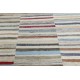 Vintage Banded Cotton Kilim. Adjustable Flat-Weave Rag Rug. Colorful Carpet Vintage Banded Cotton Kilim. Adjustable Flat-Weave Rag Rug. Colorful Carpet
