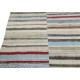 Vintage Banded Cotton Kilim. Adjustable Flat-Weave Rag Rug. Colorful Carpet Vintage Banded Cotton Kilim. Adjustable Flat-Weave Rag Rug. Colorful Carpet