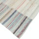Vintage Multicolor Kilim. Handwoven Turkish Cotton Rag Rug. Adjustable Size Vintage Multicolor Kilim. Handwoven Turkish Cotton Rag Rug. Adjustable Size