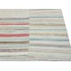 Vintage Multicolor Kilim. Handwoven Turkish Cotton Rag Rug. Adjustable Size Vintage Multicolor Kilim. Handwoven Turkish Cotton Rag Rug. Adjustable Size