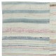 Vintage Multicolor Kilim. Handwoven Turkish Cotton Rag Rug. Adjustable Size Vintage Multicolor Kilim. Handwoven Turkish Cotton Rag Rug. Adjustable Size