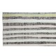 Colorful Striped Kilim. Handwoven Cotton Turkish Rag Rug. Vintage Carpet. Adjustable Size