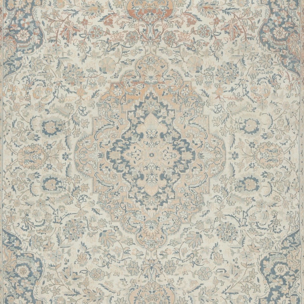One of a kind Vintage Turkish Area Rug. Handmade Large Carpet for Rustic, Country & Farmhouse Decor
