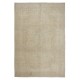 One of a kind Vintage Turkish Area Rug. Handmade Beige Large Carpet for Rustic, Country & Farmhouse Decor