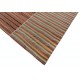 Vintage Turkish Patchwork Kilim Rug, Handmade Striped Wool Carpet Vintage Turkish Patchwork Kilim Rug, Handmade Striped Wool Carpet