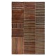 Vintage Turkish Patchwork Kilim Rug, Handmade Striped Wool Carpet Vintage Turkish Patchwork Kilim Rug, Handmade Striped Wool Carpet