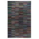 Adjustable Vintage Cotton Rag Rug. Handmade Striped Kilim. Colorful Large Carpet Adjustable Vintage Cotton Rag Rug. Handmade Striped Kilim. Colorful Large Carpet