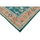 Hand Knotted Oushak Rug. Custom Size & Colors. Turkish Green Wool Area Rug. Antique 1900s Inspired Design. Made to Order