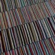 Turkish Handwoven Kilim. Vintage Cotton Rag Rug. Colorful Striped Boho Carpet