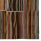 Handmade Vintage Turkish Kilim Patchwork Rug, Striped Wool Carpet Handmade Vintage Turkish Kilim Patchwork Rug, Striped Wool Carpet