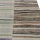 Adjustable Oversize Kilim. Handwoven Cotton Turkish Rag Rug. Vintage Colorful Banded Carpet Adjustable Oversize Kilim. Handwoven Cotton Turkish Rag Rug. Vintage Colorful Banded Carpet