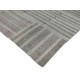 Adjustable Vintage Gray Kilim Rug. Cotton & Goat Hair. Oversize Carpet Adjustable Vintage Gray Kilim Rug. Cotton & Goat Hair. Oversize Carpet