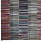 Adjustable Vintage Cotton Rag Rug. Handmade Striped Kilim. Multicolor Large Carpet Adjustable Vintage Cotton Rag Rug. Handmade Striped Kilim. Multicolor Large Carpet