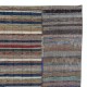 Vintage Turkish Kilim. Adjustable Size. Handmade Cotton Rag Rug. Multicolored Striped Oversize Carpet. Vintage Turkish Kilim. Adjustable Size. Handmade Cotton Rag Rug. Multicolored Striped Oversize Carpet.