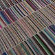 Vintage Oversize Kilim. Handwoven Cotton Rag Rug. Colorful Turkish Carpet. Adjustable Size Vintage Oversize Kilim. Handwoven Cotton Rag Rug. Colorful Turkish Carpet. Adjustable Size